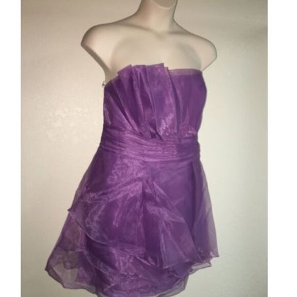 Davids Bridal Plus Size 26 Dress Wisteria NWT - Picture 2 of 3